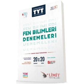 Tyt Fen Bilimleri 20 x 20'li Denemeleri - Limit Yayınları