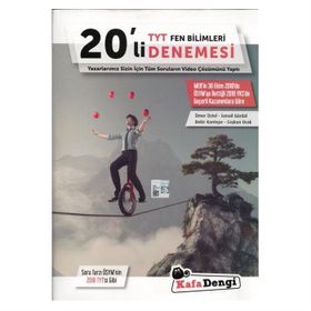 TYT Fen Bilimleri 20'li Deneme Seti - Kafa Dengi Yayınları