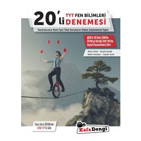 TYT Fen Bilimleri 20'li Deneme Seti - Kafa Dengi Yayınları