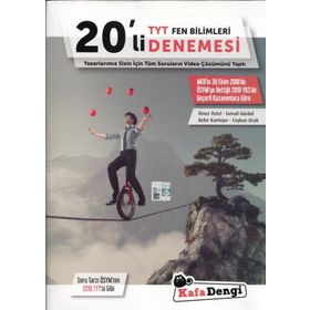 TYT Fen Bilimleri 20'li Deneme Seti - Kafa Dengi Yayınları