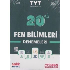 Tyt Fen Bilimleri 20'li Denemeleri - Esen Yayınları