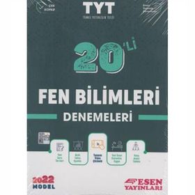 Tyt Fen Bilimleri 20'li Denemeleri - Esen Yayınları