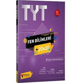 TYT Fen Bilimleri 20x20 Branş Denemeleri Pascal Yayınları
