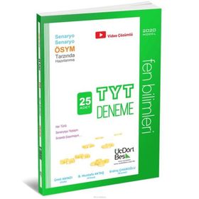 TYT Fen Bilimleri 25 Deneme - ÜçDörtBeş Yayınları