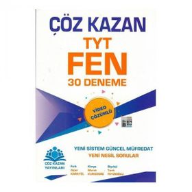 TYT Fen Bilimleri 30 Deneme Çöz Kazan Yayınları