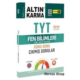 TYT Fen Bilimleri Çıkmış Sorular - Altın Karma Yayınları
