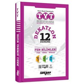 TYT Fen Bilimleri Dekatlon 12 Deneme-Ankara Yayınları