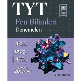 TYT Fen Bilimleri Denemeleri - Tudem Yayınları