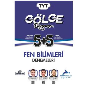 TYT Fen Bilimleri Gölge Deneme - Paraf Yayınları