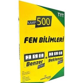 Tyt Fen Bilimleri Kamp 500 Denemesi Canım Hocam Yayınları