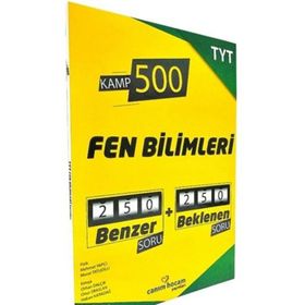 Tyt Fen Bilimleri Kamp 500 Denemesi Canım Hocam Yayınları