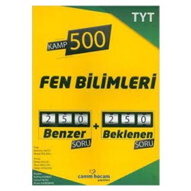 Tyt Fen Bilimleri Kamp 500 Denemesi Canım Hocam Yayınları