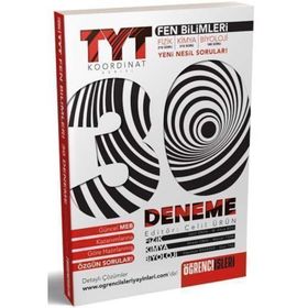 TYT Fen Bilimleri Koordinat Serisi 30 Deneme Öğrenci İşi Yayınları