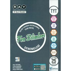 TYT Fen Bilimleri Ray Yirmi Beşli Denemeleri Toprak Yayıncılık