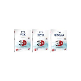 TYT Fen Bilimleri Simülasyon 15 Deneme Seti 3d Yayınları
