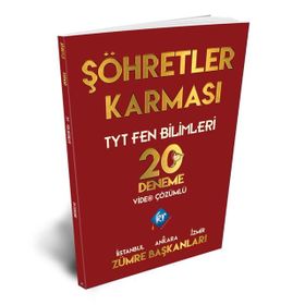 Tyt Fen Bilimleri Şöhretler Karması Video Çözümlü 20 Deneme Kr Akademi
