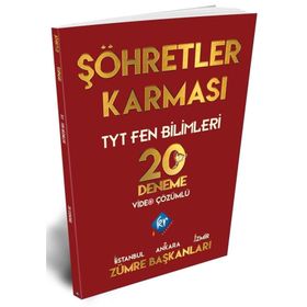 Tyt Fen Bilimleri Şöhretler Karması Video Çözümlü 20 Deneme Kr Akademi
