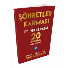 Tyt Fen Bilimleri Şöhretler Karması Video Çözümlü 20 Deneme Kr Akademi