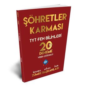 Tyt Fen Bilimleri Şöhretler Karması Video Çözümlü 20 Deneme Kr Akademi