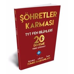 Tyt Fen Bilimleri Şöhretler Karması Video Çözümlü 20 Deneme Kr Akademi