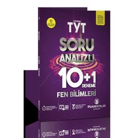 TYT Fen Bilimleri Soru Analizli 10 Artı 1 Deneme Puan Yayınları