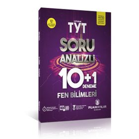 TYT Fen Bilimleri Soru Analizli 10 Artı 1 Deneme Puan Yayınları