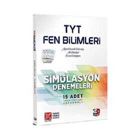 TYT Fen Bilimleri Tamamı Çözümlü Simülasyon Denemeleri Çözüm Yayınları
