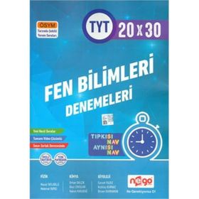 TYT Fen Bilimleri Video Çözümlü 20x30 Brans Deneme Nego Yayınları