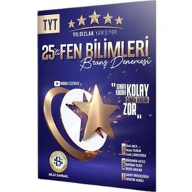 TYT Fen Bilimleri Yıldızlar Yarışıyor 25'li Branş Denemesi Bilgi Sarmal Yayınları