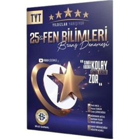 TYT Fen Bilimleri Yıldızlar Yarışıyor 25'li Branş Denemesi Bilgi Sarmal Yayınları