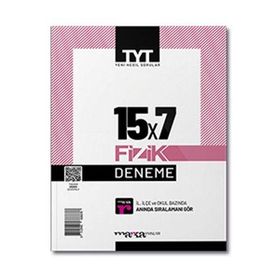 TYT Fizik 15x7 Deneme Tamamı Video Çözümlü - Marka Yayınları