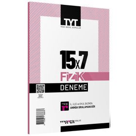 TYT Fizik 15x7 Deneme Tamamı Video Çözümlü - Marka Yayınları