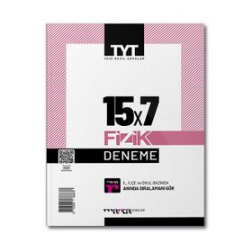 TYT Fizik 15x7 Deneme Tamamı Video Çözümlü - Marka Yayınları