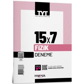TYT Fizik 15x7 Deneme Tamamı Video Çözümlü - Marka Yayınları