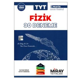 TYT Fizik 30 Deneme Sınavı-Miray Yayınları