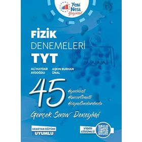 TYT Fizik 45 Deneme Sınavı-Yeni Nesil Yayınları
