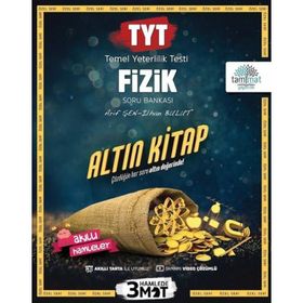 TYT Fizik Altın Kitap Tamamı Video Çözümlü Soru Bankası Tammat Yayıncılık