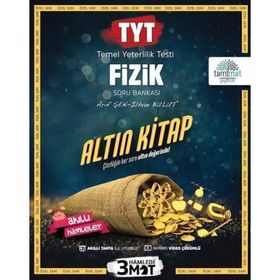 TYT Fizik Altın Kitap Tamamı Video Çözümlü Soru Bankası Tammat Yayıncılık
