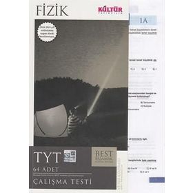 TYT Fizik Çalışma Testi Yaprak Test Kültür Yayıncılık