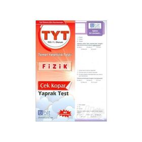 TYT Fizik Çek Kopar Yaprak Test Kollektif Bulut Eğitim ve Kültür Yayınları