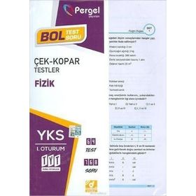 TYT Fizik Çek Kopar Yaprak Testler - Pergel Yayınları
