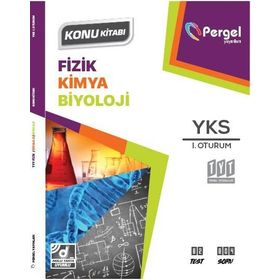 TYT Fizik Kimya Biyoloji Konu Kitabı Tek Kitap Komisyon Pergel Yayınları