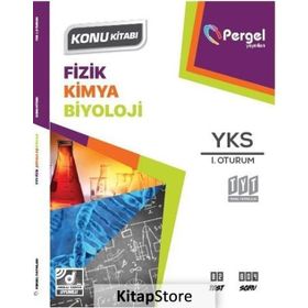 TYT Fizik Kimya Biyoloji Konu Kitabı Tek Kitap Komisyon Pergel Yayınları