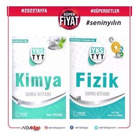 TYT Fizik Kimya Soru Bankası Seti-Palme Yayınları