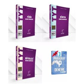 TYT Fizik Kimya ve Biyoloji Soru Bankası Set