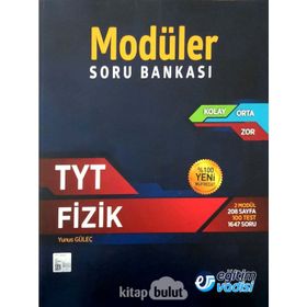 TYT Fizik Modüler Soru Bankası - Eğitim Vadisi Yayınları