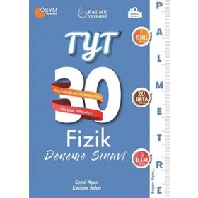 Tyt Fizik Palmetre 30 Deneme Palme Yayınları