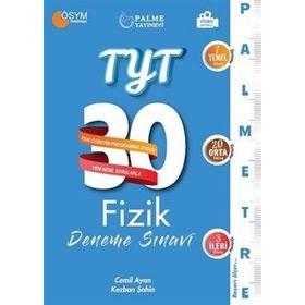 Tyt Fizik Palmetre 30 Deneme Palme Yayınları