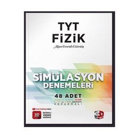 TYT Fizik Simülasyon Denemeleri Detaylı Video Çözümlü - 3D Yayınları
