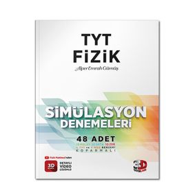 TYT Fizik Simülasyon Denemeleri Detaylı Video Çözümlü - 3D Yayınları
